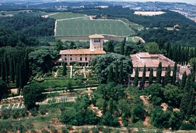 villa cusona guicciardini strozzi vista panoramica