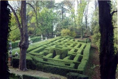 castello gabiano labirinto